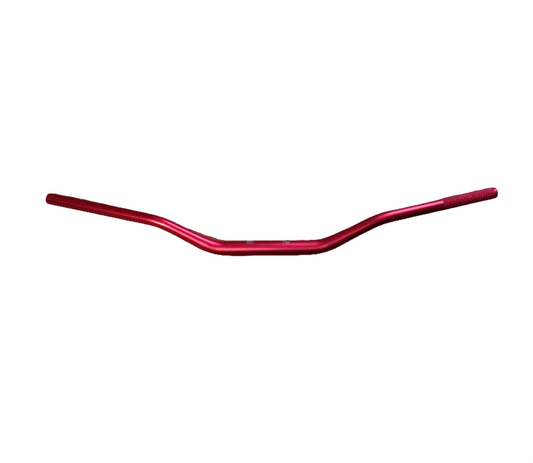 Pitbike Lenker flach rot